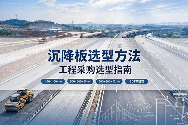 师宗沉降板选择方法